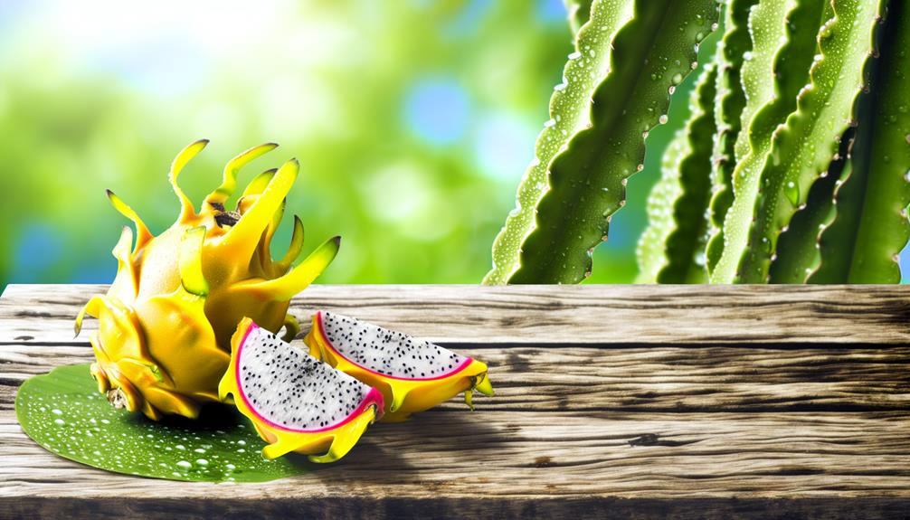 hydrating yellow dragon fruit