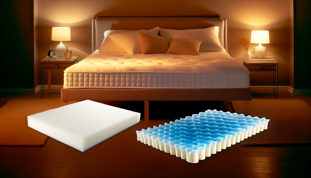 variety of mattress toppers